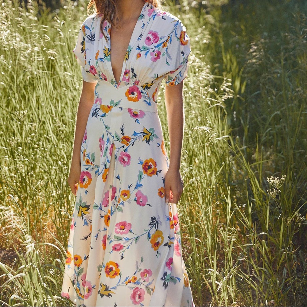 Christy Dawn Valeria dress in dessert floral nwt